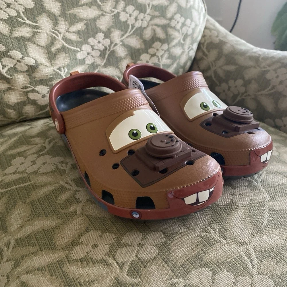 Crocs Cars Mater Classic Clog Men's 12/Women's 14.